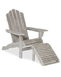 LSL Outdoor Wood Sun Lounge Chair 