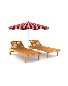 LSL Outdoor Beach Chairs Set