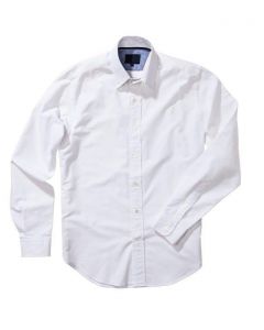 LSL Men Buttoned Shirt Classic - White
