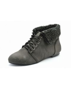 LSL Women Winter Boot With Laces Black